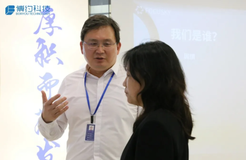 走进博约 | 安徽财经大学党委常委、副校长赵晓明一行莅临博约科技参观交流